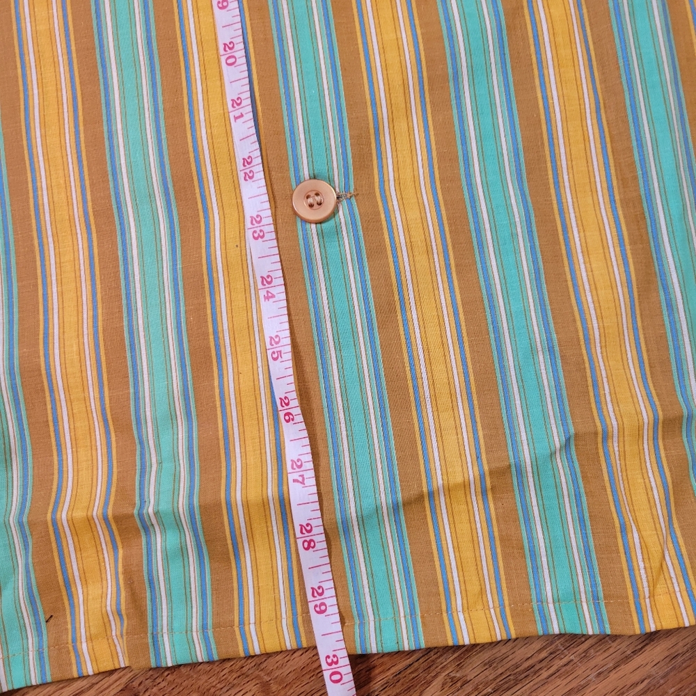 Vintage NWOT Sears Perma Prest Mens Stripped Pajamas Size XL - Picture 14 of 16